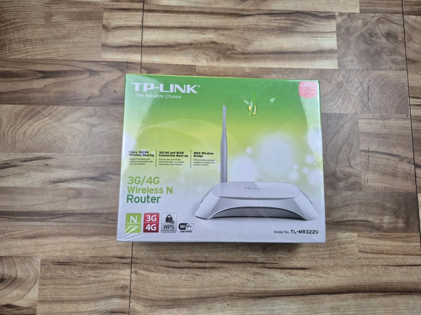 New Sealed TP-Link TL-MR3220 3G Wireless N Router