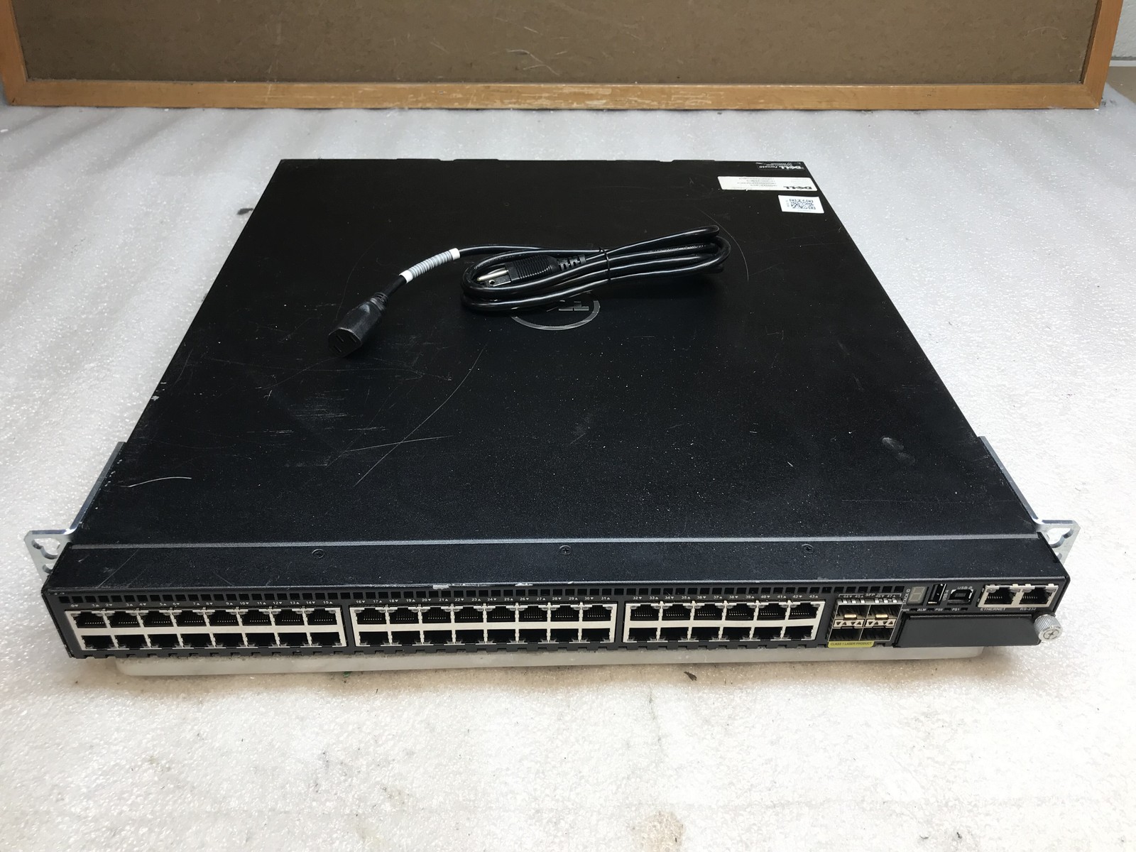 Dell Force10 S60-44T Network Switch 48-Port 10GbE SFP with Power Cables