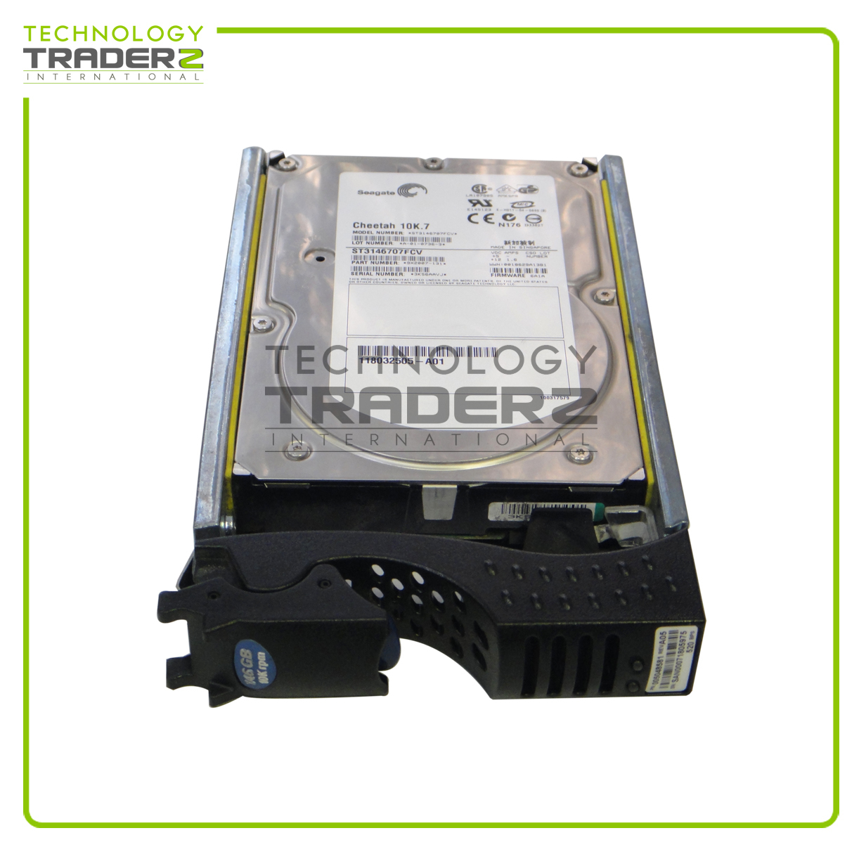 005048581 Dell EMC 146GB 10K FC 2G 8MB 3.5" Hard Drive ***Pulled***