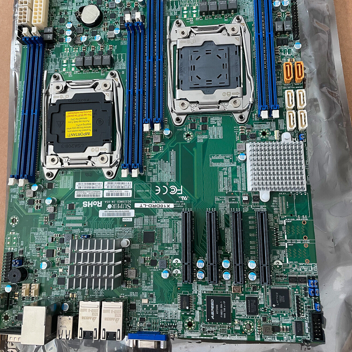 Supermicro X10DRD-LT Motherboard E-ATX LGA 2011-3 C612 For E5-2680 V4 / 2699 V4