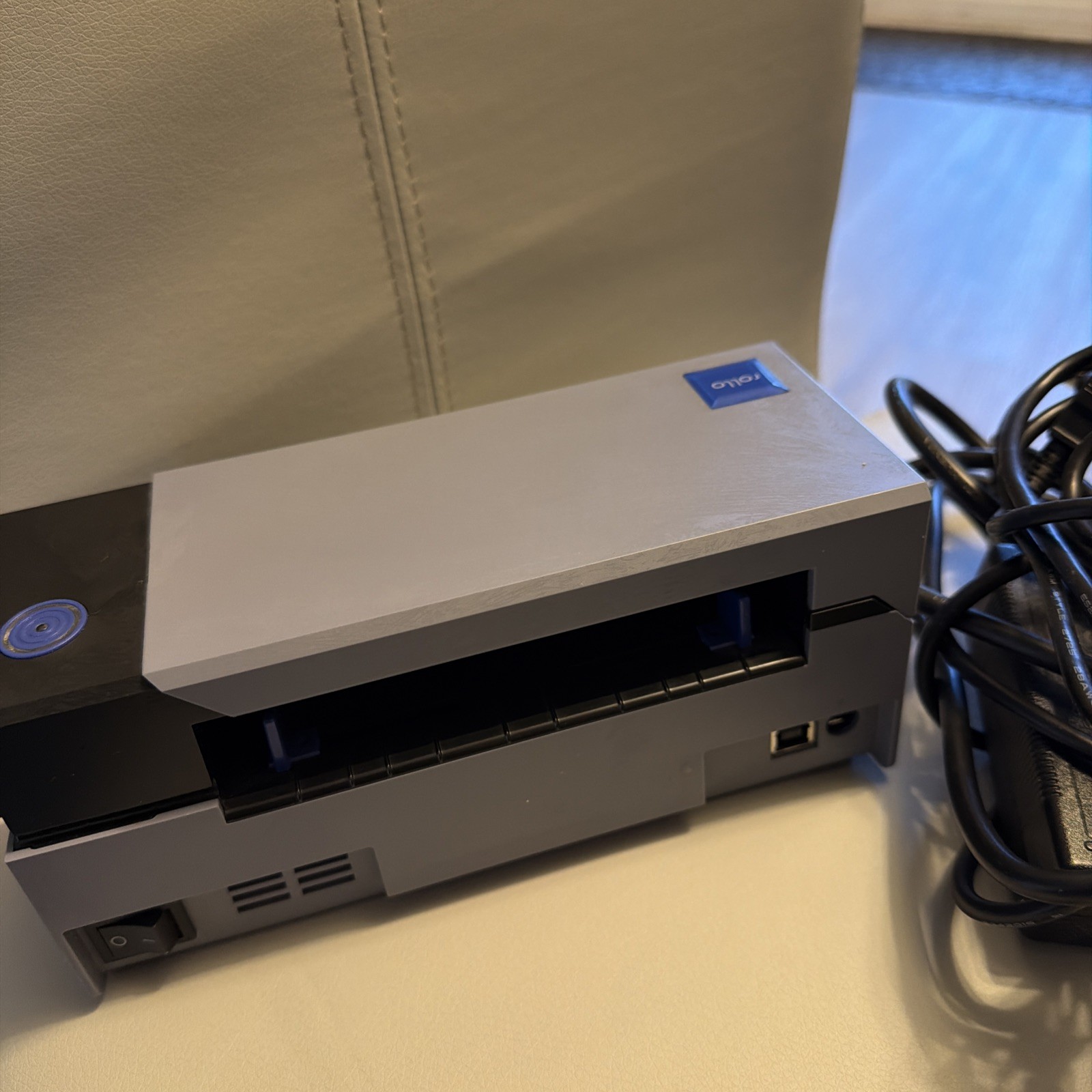 Rollo X1038 Thermal Shipping Label Printer Bundle w/ Power Adapter 4x6 USB