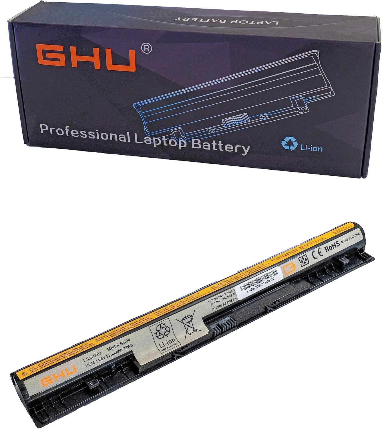 New Battery L12L4A02 L12L4E01 L12M4A02 L12M4E01 L12S4A02 L12S4E01 Compatible