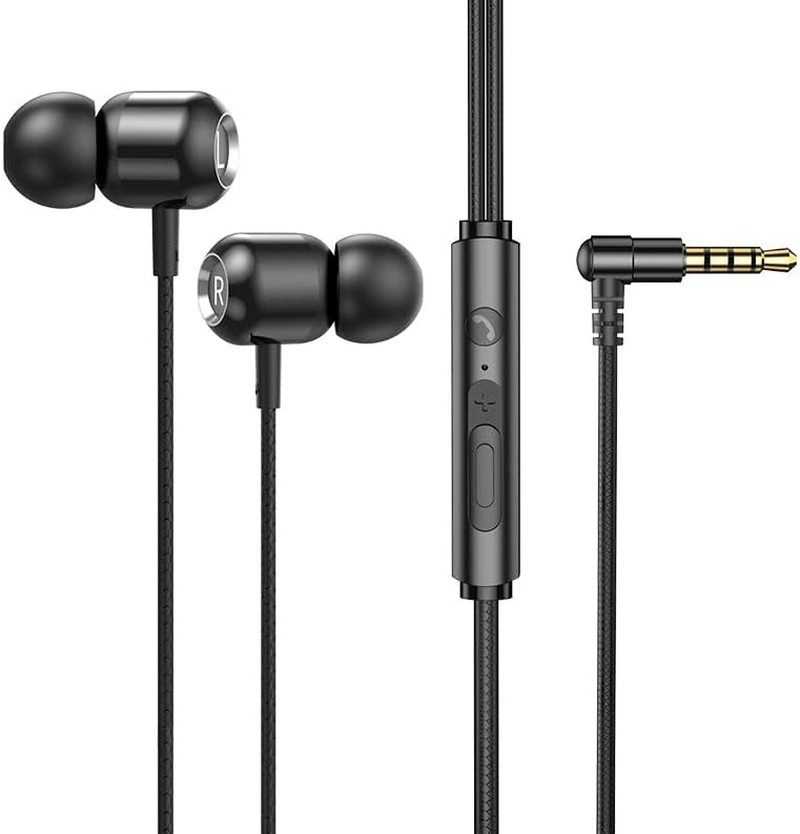 Wired Headphones-Earphones for Laptop PC Chromebook Ear Buds with Microphone Rep