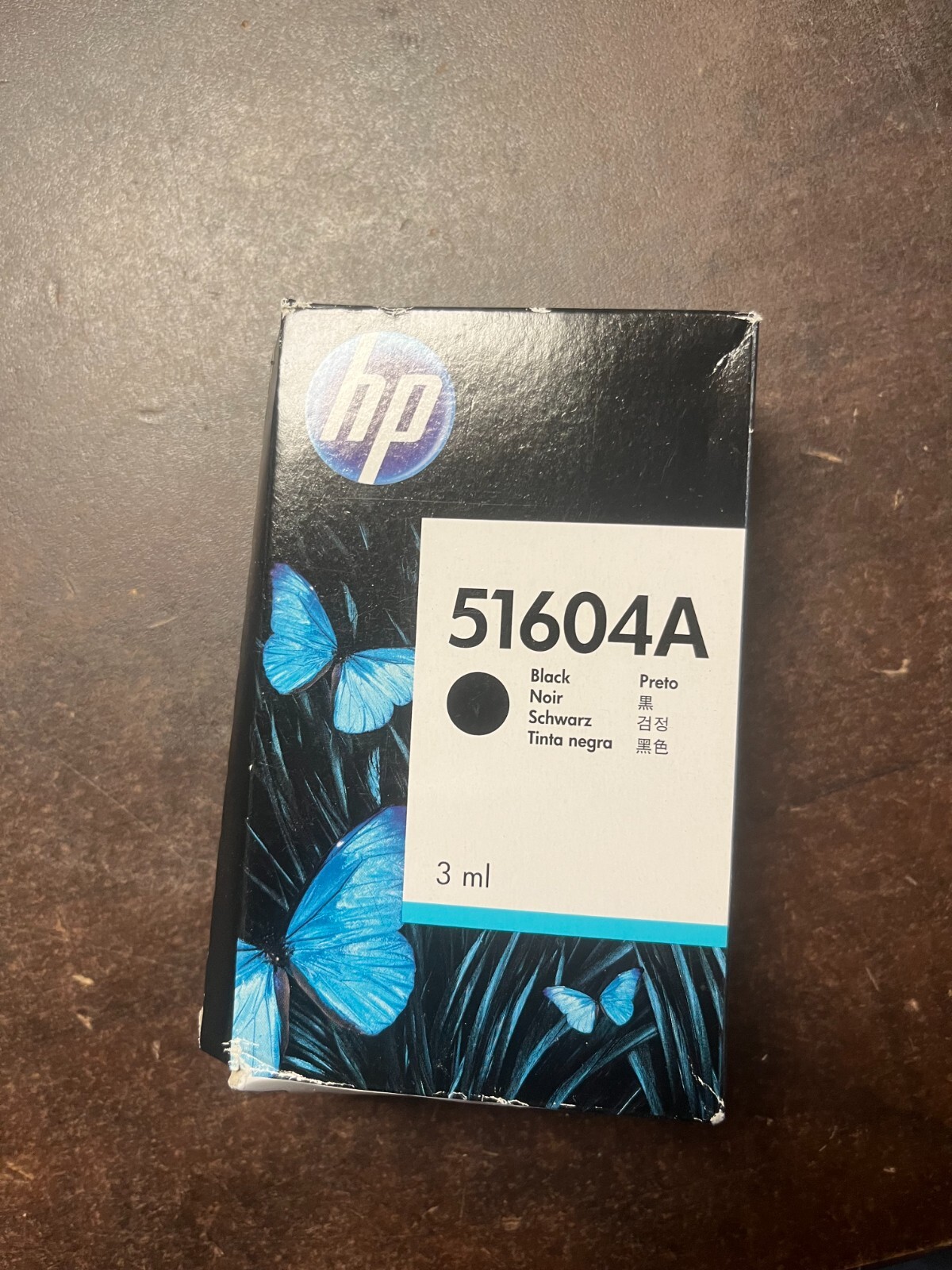 Genuine HP 51604A Black Ink Cartridge Quietjet 2228A 2227B exp. 2017