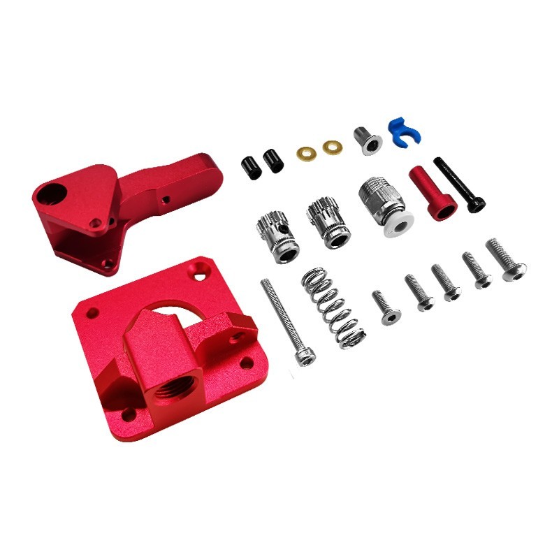 Creality Metal Dual Gear Extrusion Kit (Red) for CR-5 Pro CR-10S Pro Ender 7