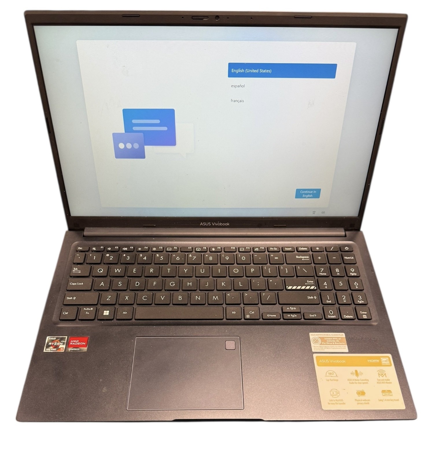 Asus Vivobook M1502Y 16" Laptop