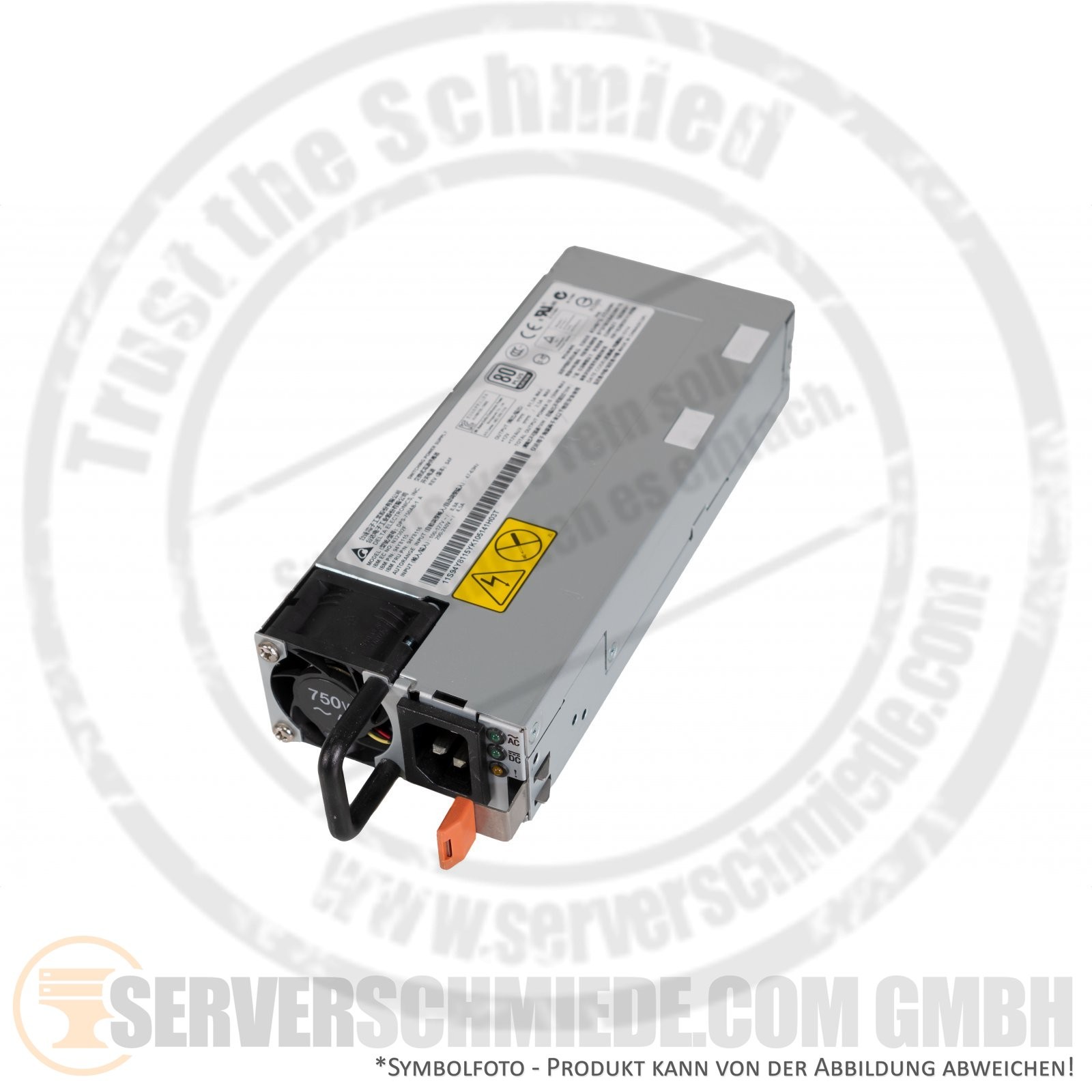 IBM 750W Power Supply PSU 80 Plus 94Y8115 94Y8116 x3650 M4