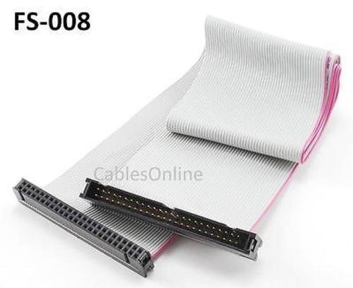 CablesOnline 23inch Internal IDC 50-Pin SCSI Male/Female Extension Ribbon Cable