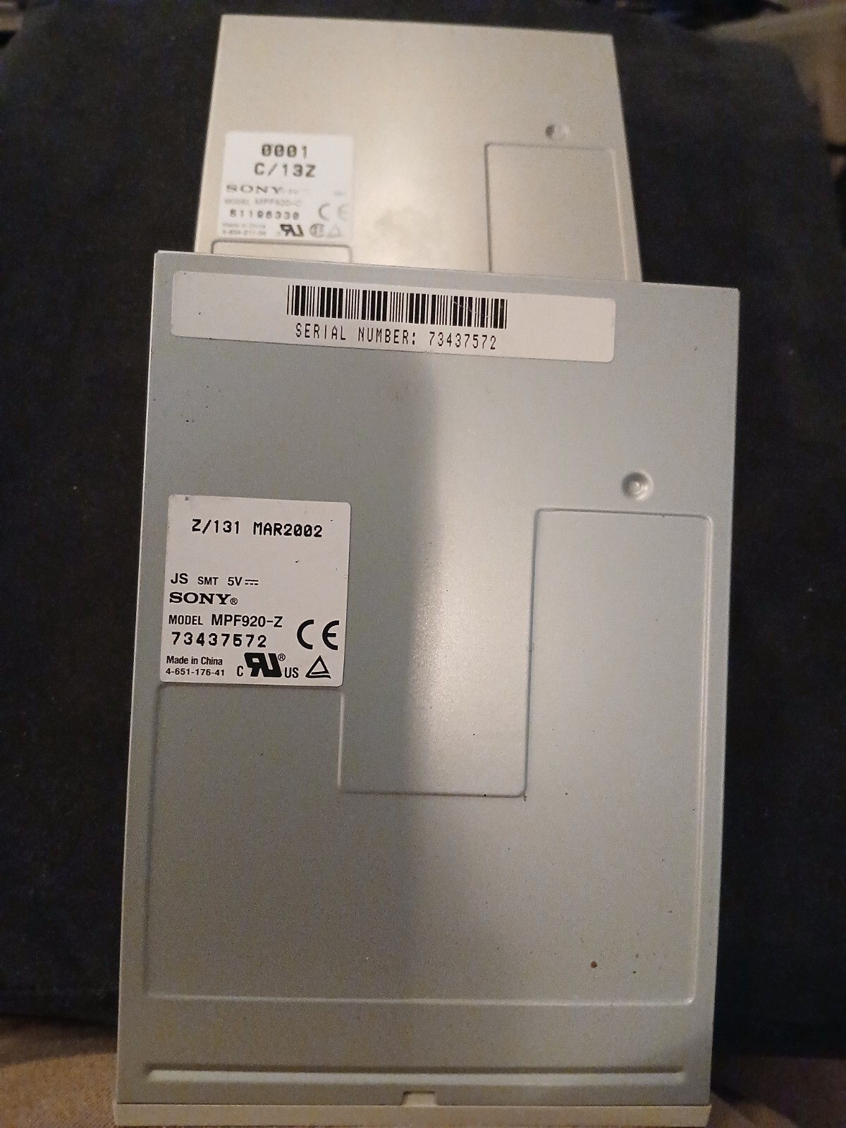 2 x SONY MPF920-Z & MPF 920-C INTERNAL FLOPPY DRIVE