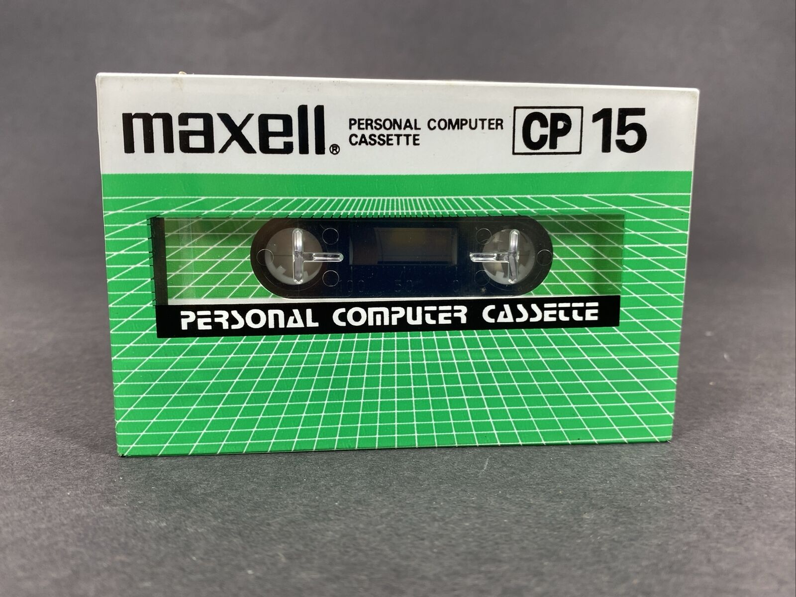 MAXELL CP15 Vintage Early PC Personal Computer Cassette Tape - Sealed