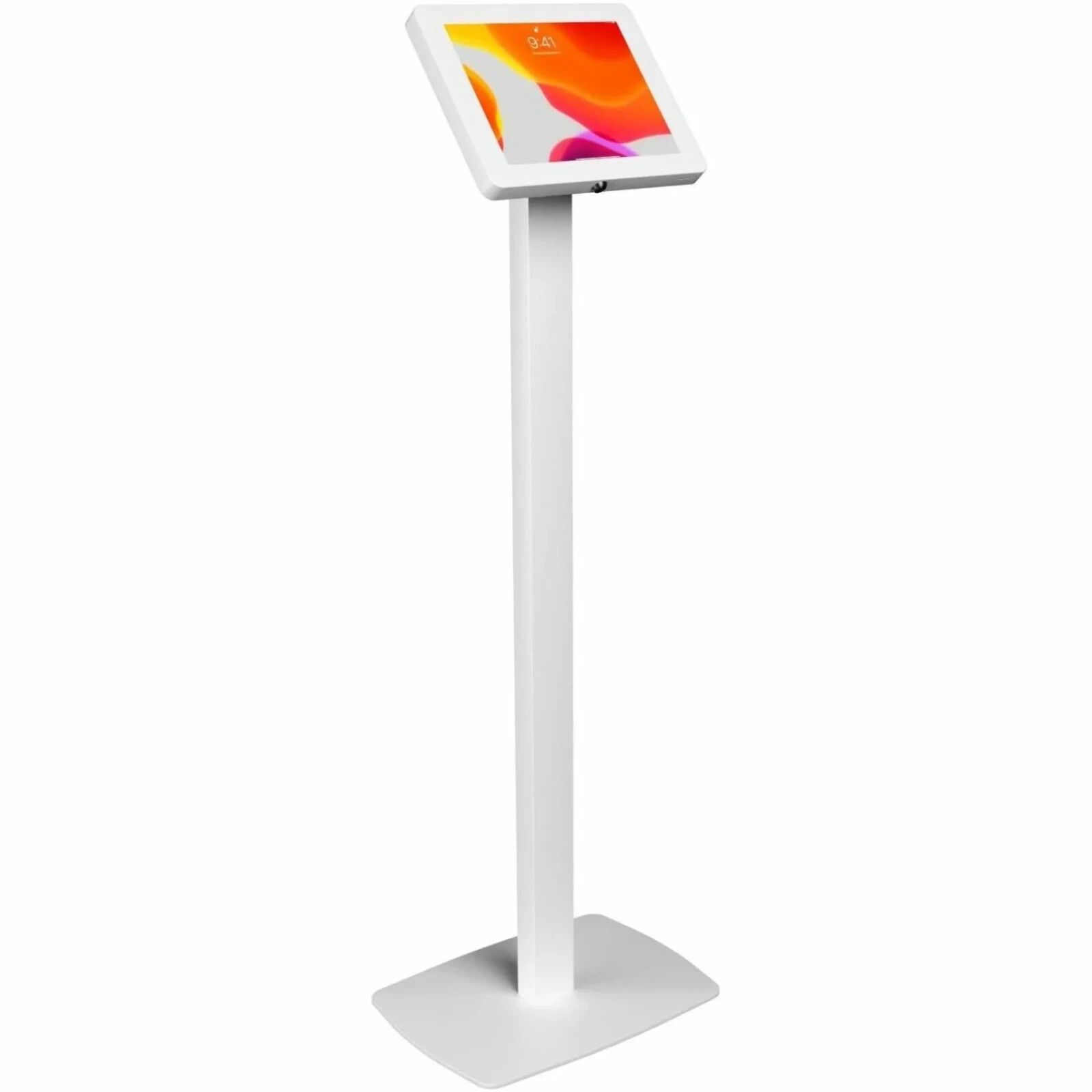 NEW CTA Premium Thin Profile Floor Stand White ipad/tablet up to 10.2"
