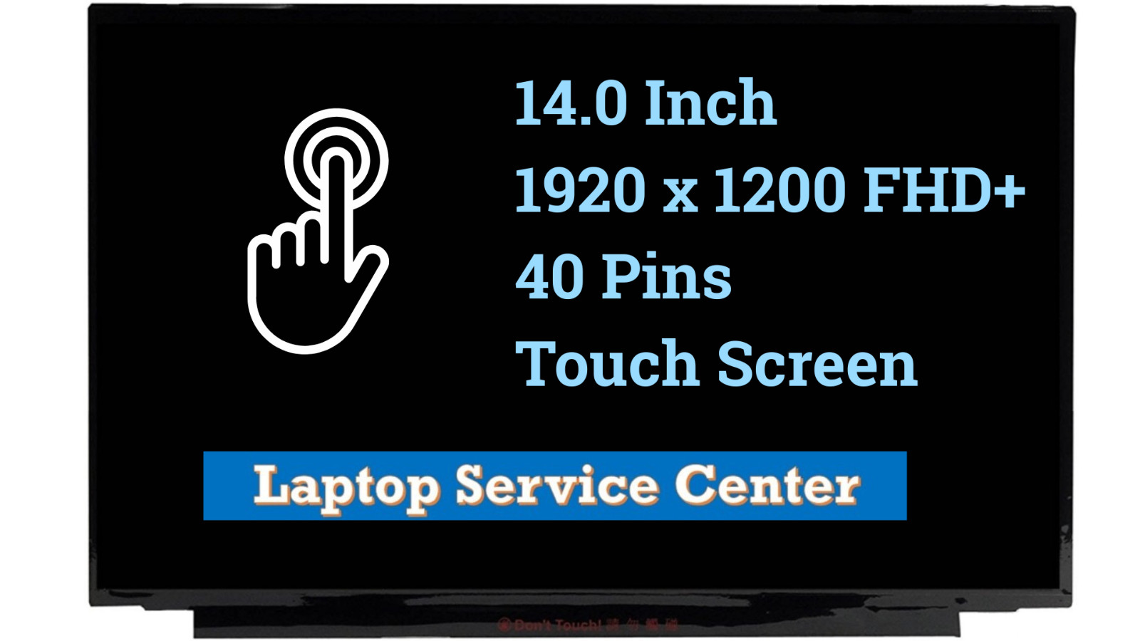 N140JCN-ELK-REV.C1 INNOLUX LCD 14.0" FHD Touch Screen 40 Pin CB514-6HT LAPTOP