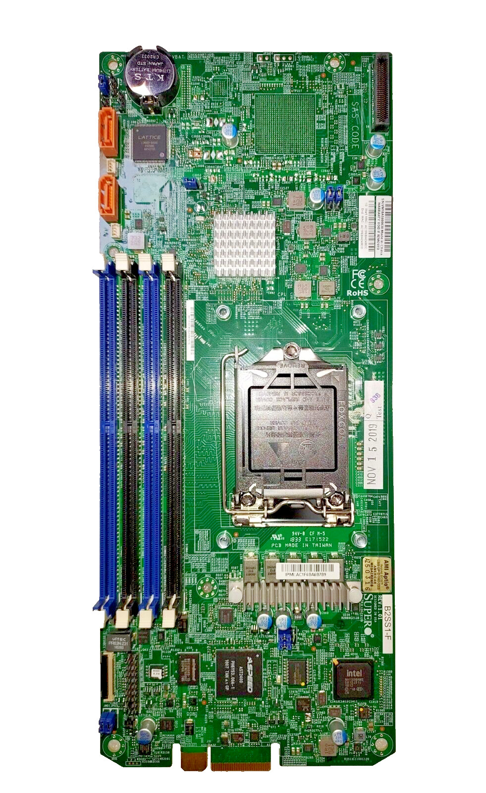 Supermicro MBD-B2SS1-F-B Motherboard NEW, IN STOCK, 5 Year Warranty