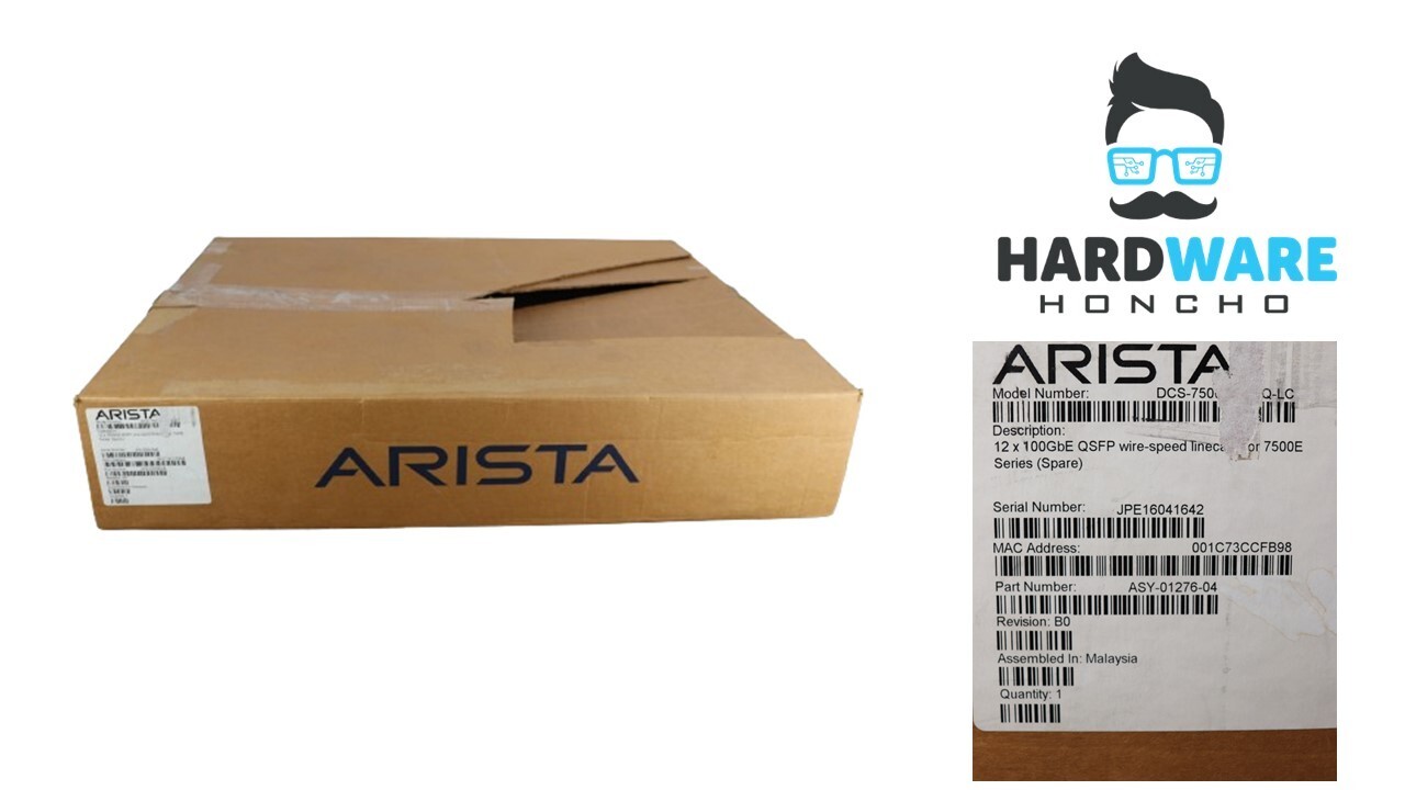 ARISTA DCS-7500E-12CQ-LC 7500E Series wire-speed linecard - Fast 