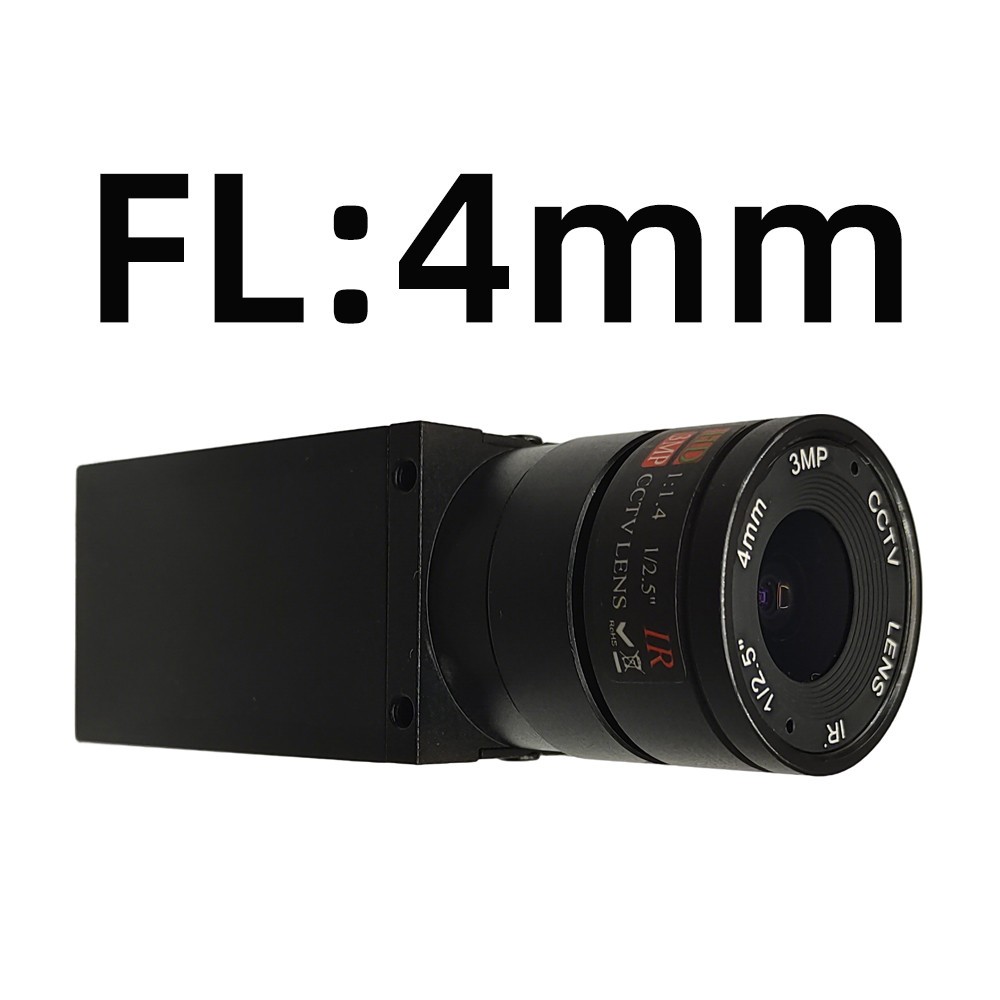 5MP IMX335 2592x1944 IP Camera With 2.8/4/6-12mm Zoom Lens Fixed Focus Security