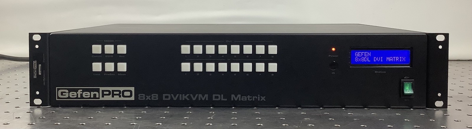 Gefen Pro 8x8 DVI KVM Dual Link Matrix w/ Push Button Control