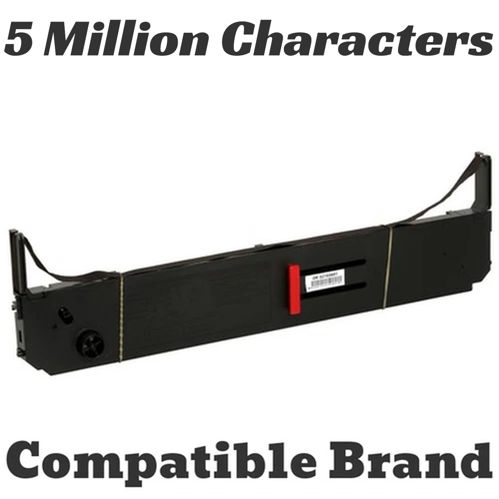 For Okidata 52103601 Compatible Printer Ribbon Cartridge - Black