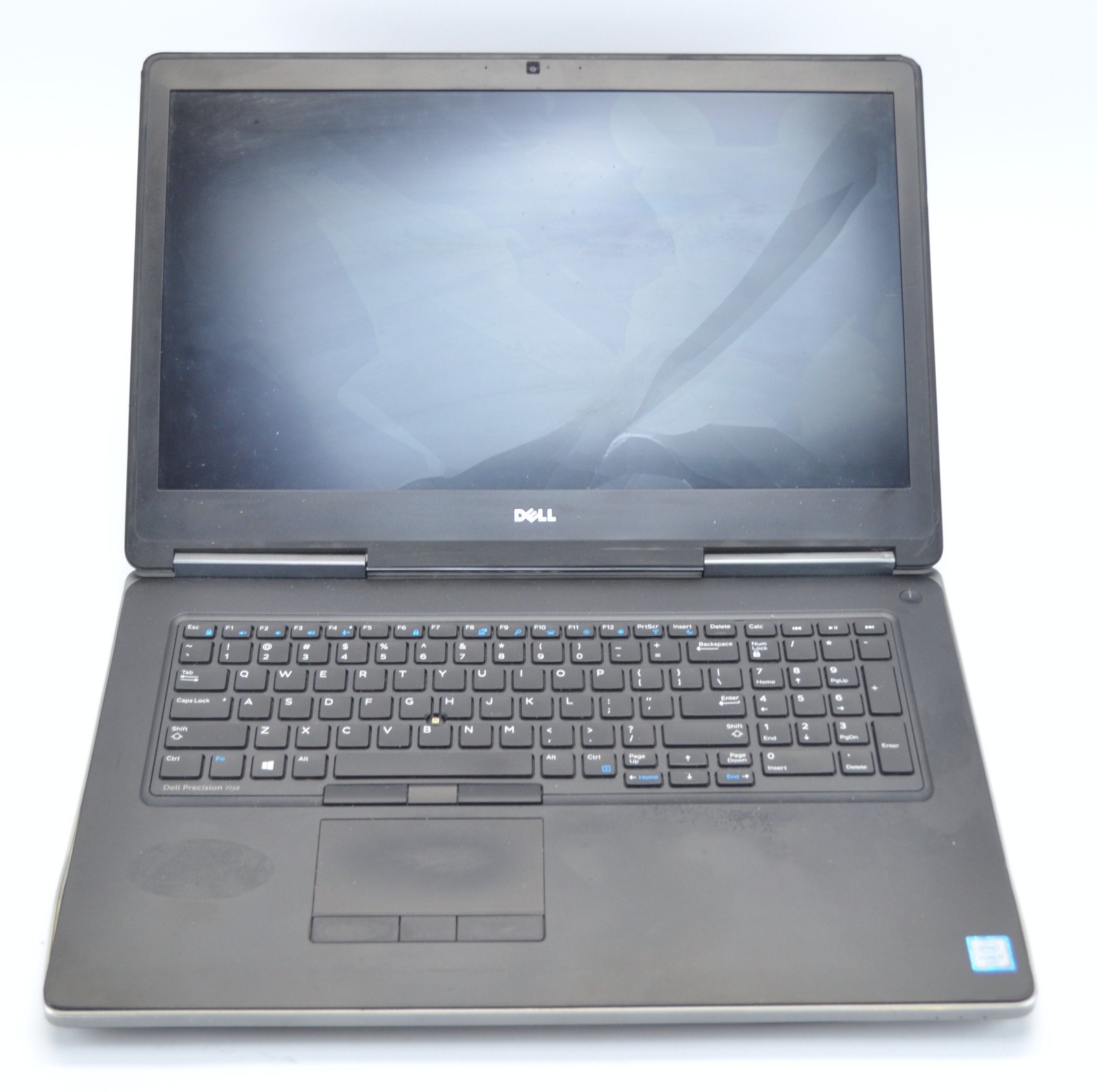 Dell Precision 7710 17.3" i7-6820HQ 2.7GHz 8GB RAM No SSD/Charger/Broken Screen
