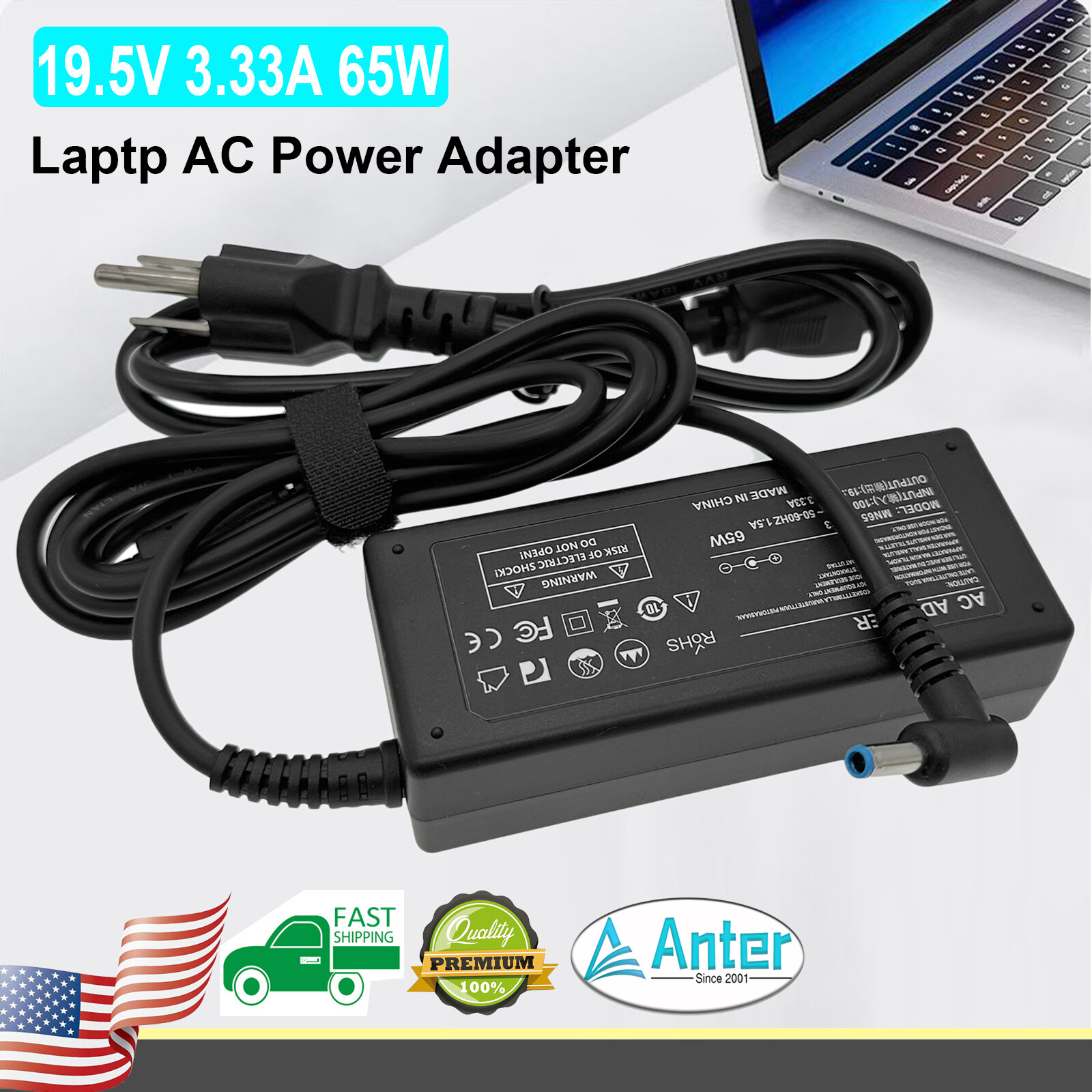 AC Adapter Charger Power For HP Pavilion 17-e112dx 17-e113dx 17-e116dx 17-e117dx