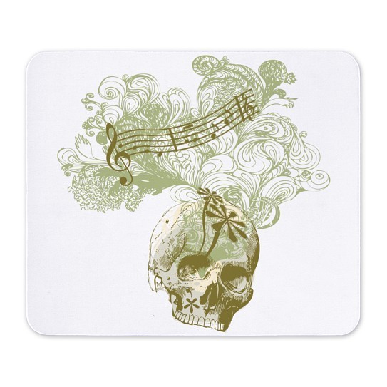CafePress Musical Thoughts Mousepad  (231404981)
