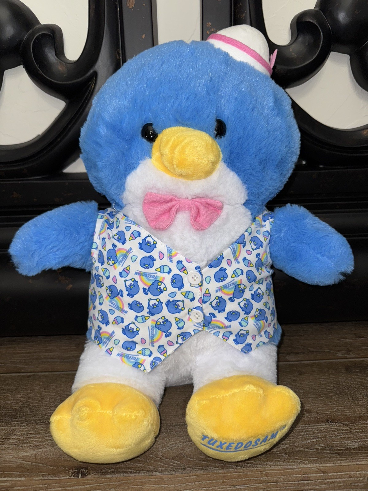 Build A Bear x Sanrio Tuxedo Sam With Shirt/Vest Included