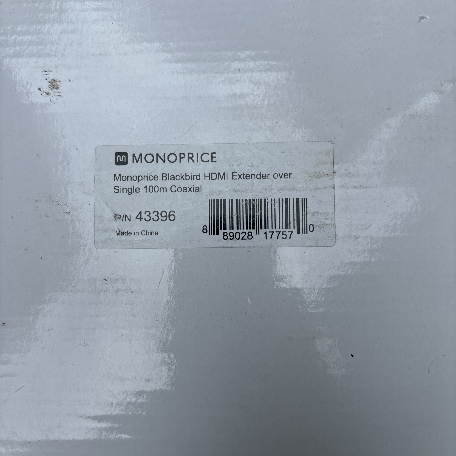 Monoprice Blackbird HDMI Extender over Coaxial Cable up to 328Ft(100m) USED