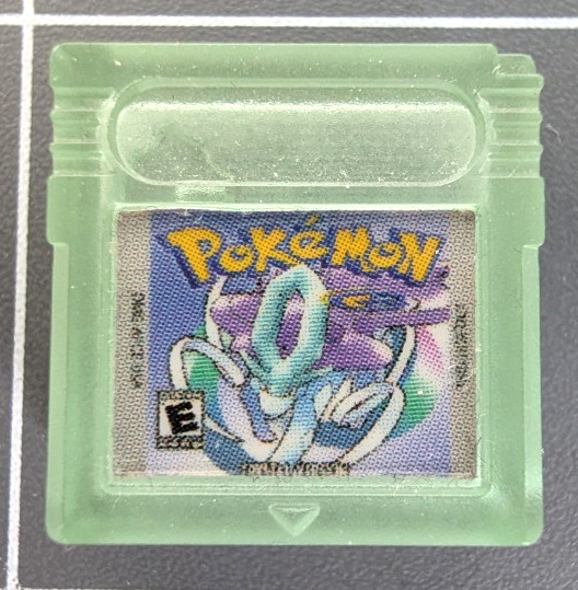 Blue Bomber Fox - Gameboy Keycap Artisan (Pokemon Crystal)
