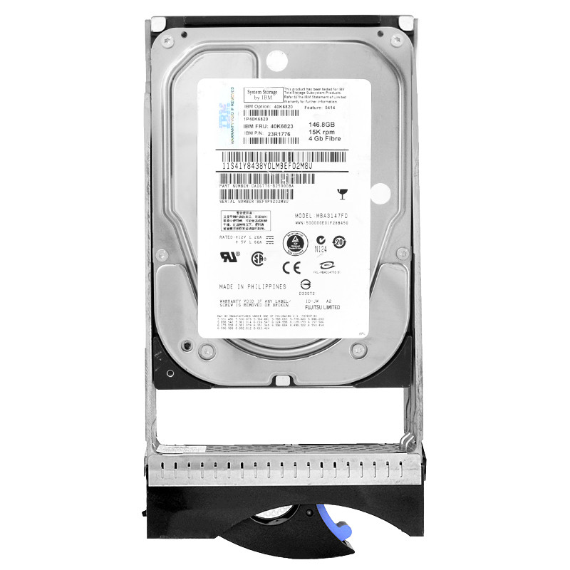 IBM MBA3147FD FC 146GB 15000RPM 4GB 3.5" Inch 23R1776 40K6823