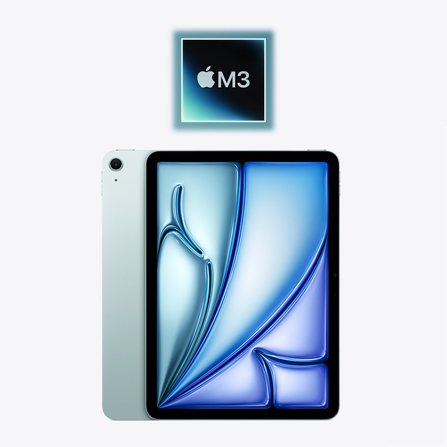 2025 Apple M3 iPad Air 7 90%+ 128GB WiFi Only 13" (Blue) A3268 w/Warranty