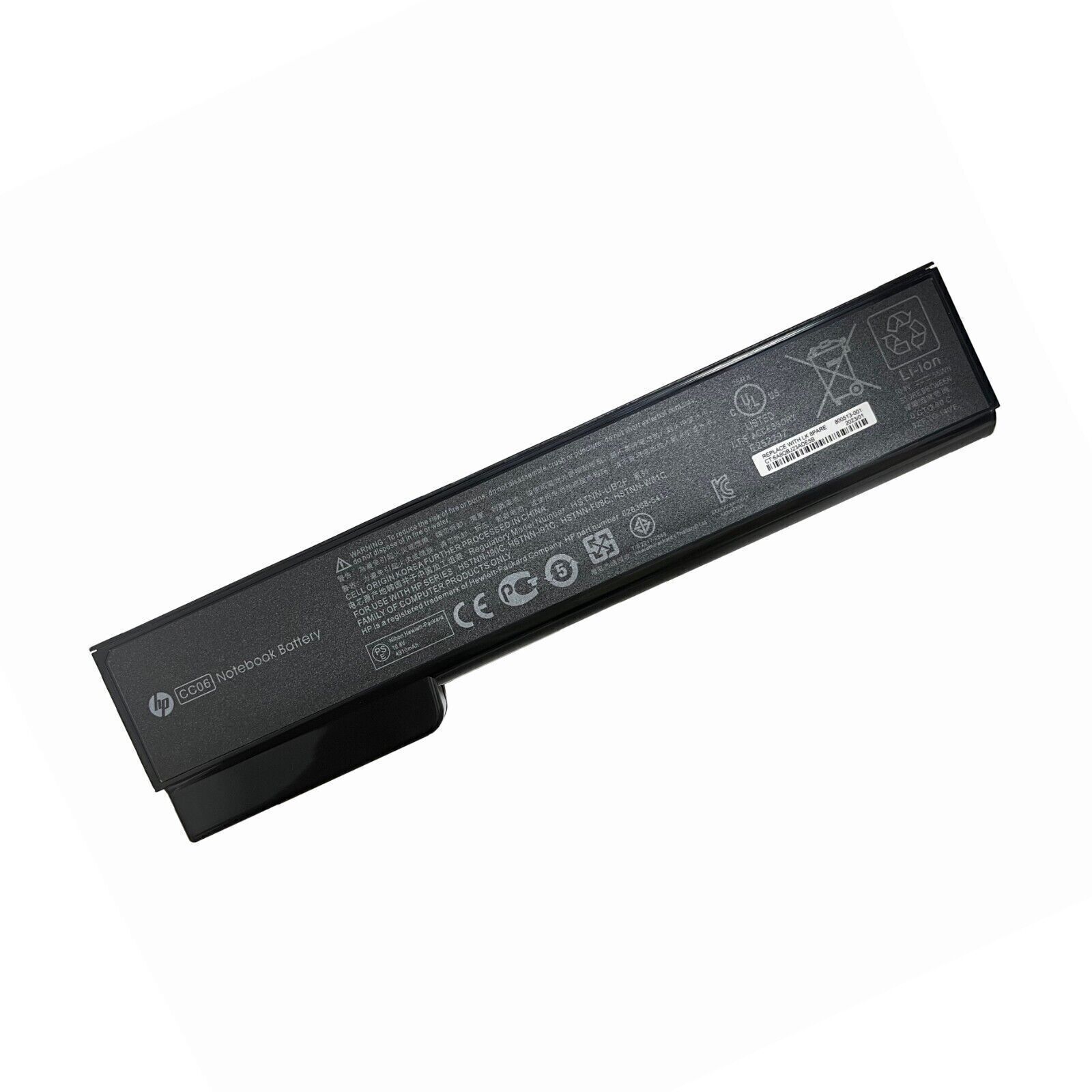 Genuine CC06 Battery For HP EliteBook 8460P 8470P 8560P 8570P 6360B 6460B 6470B