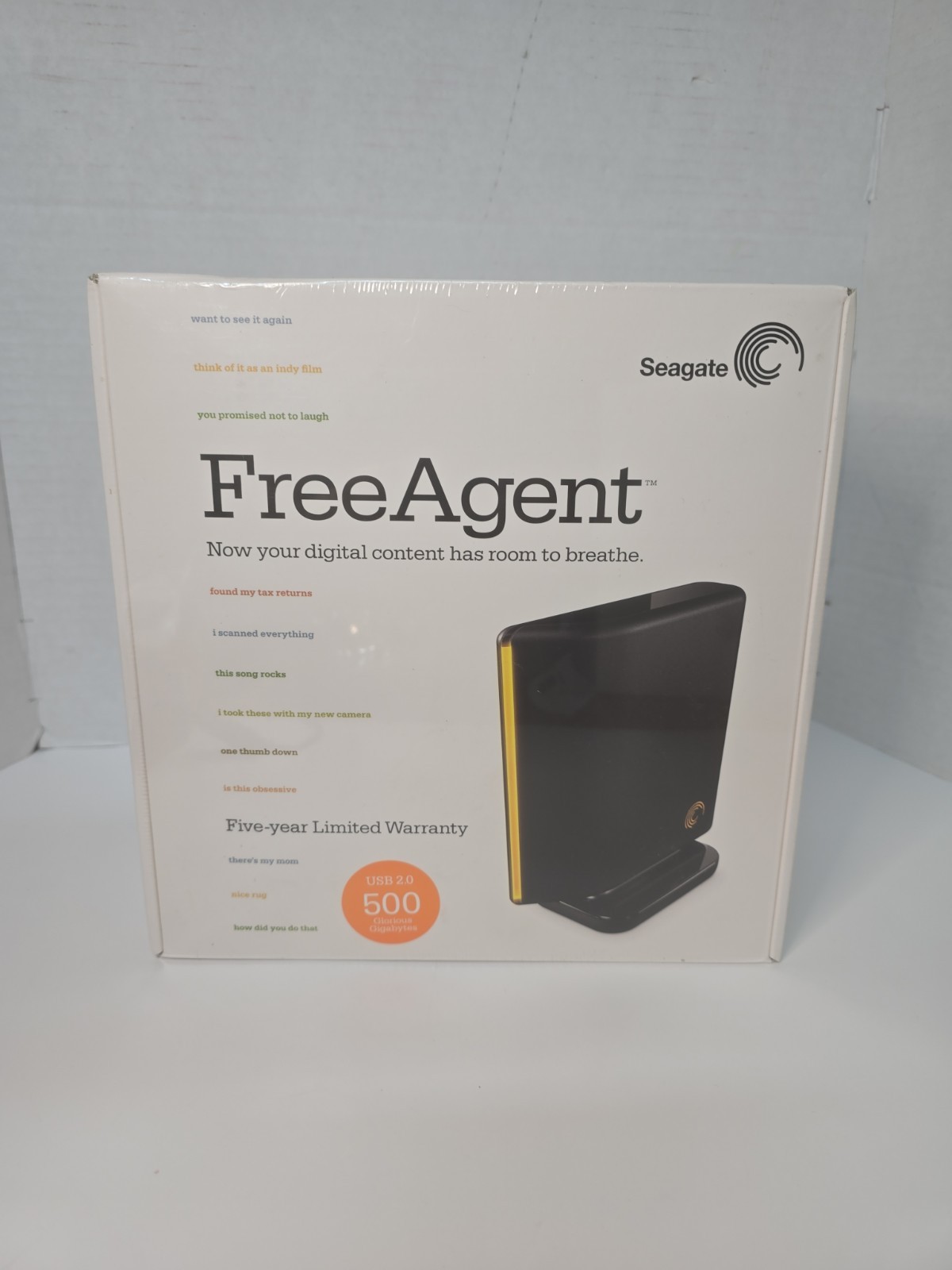 Seagate FreeAgent Pro 500GB External Hard Drive  USB 2.0 