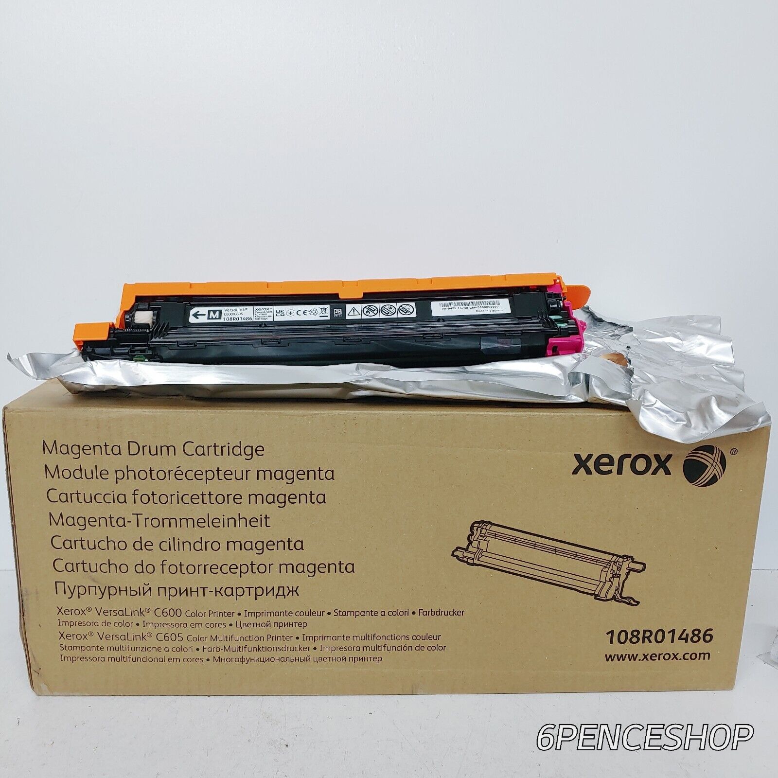 OB Genuine Xerox 108R01486 Magenta Drum Unit