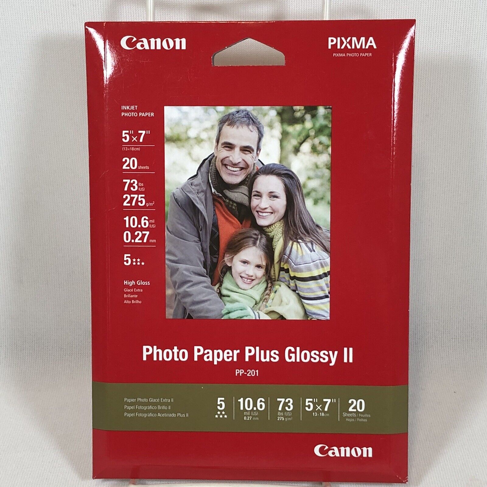 Canon PIXMA Photo Paper Plus Glossy II 5