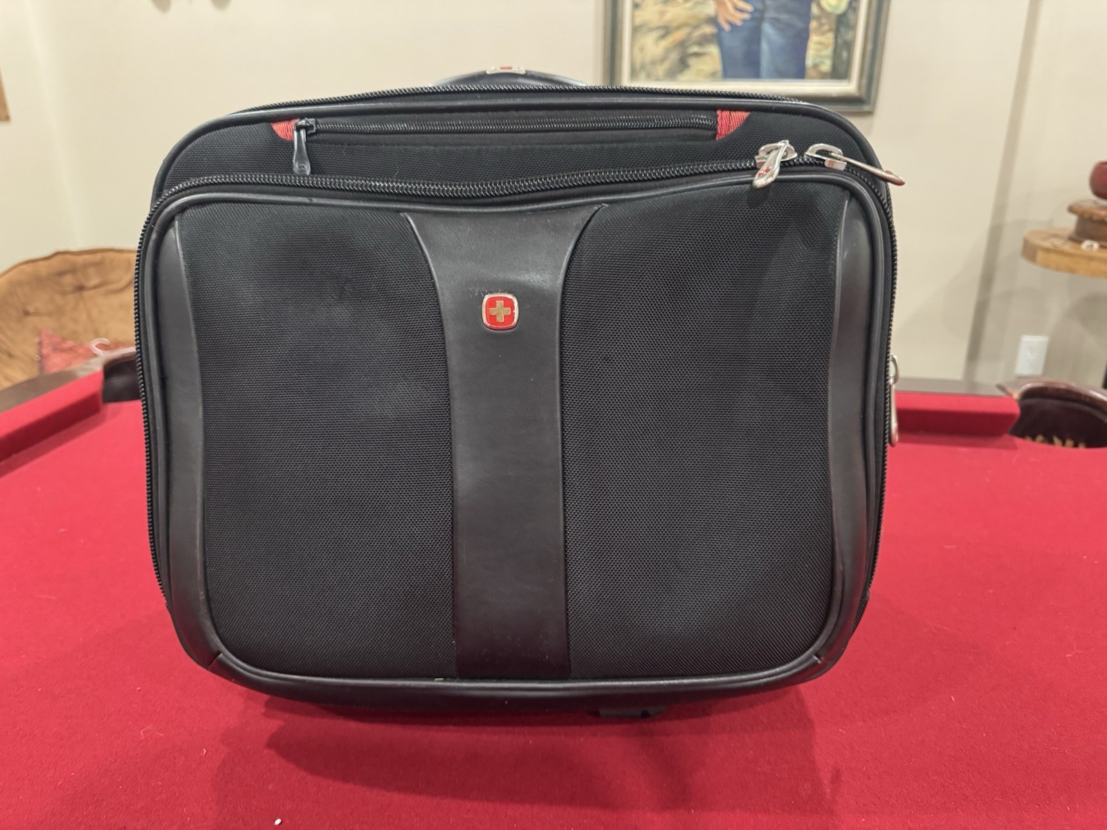 Wenger Swiss Army Patriot 17 Rolling Laptop Briefcase *SEE DESCRIPTION RE: Shipp