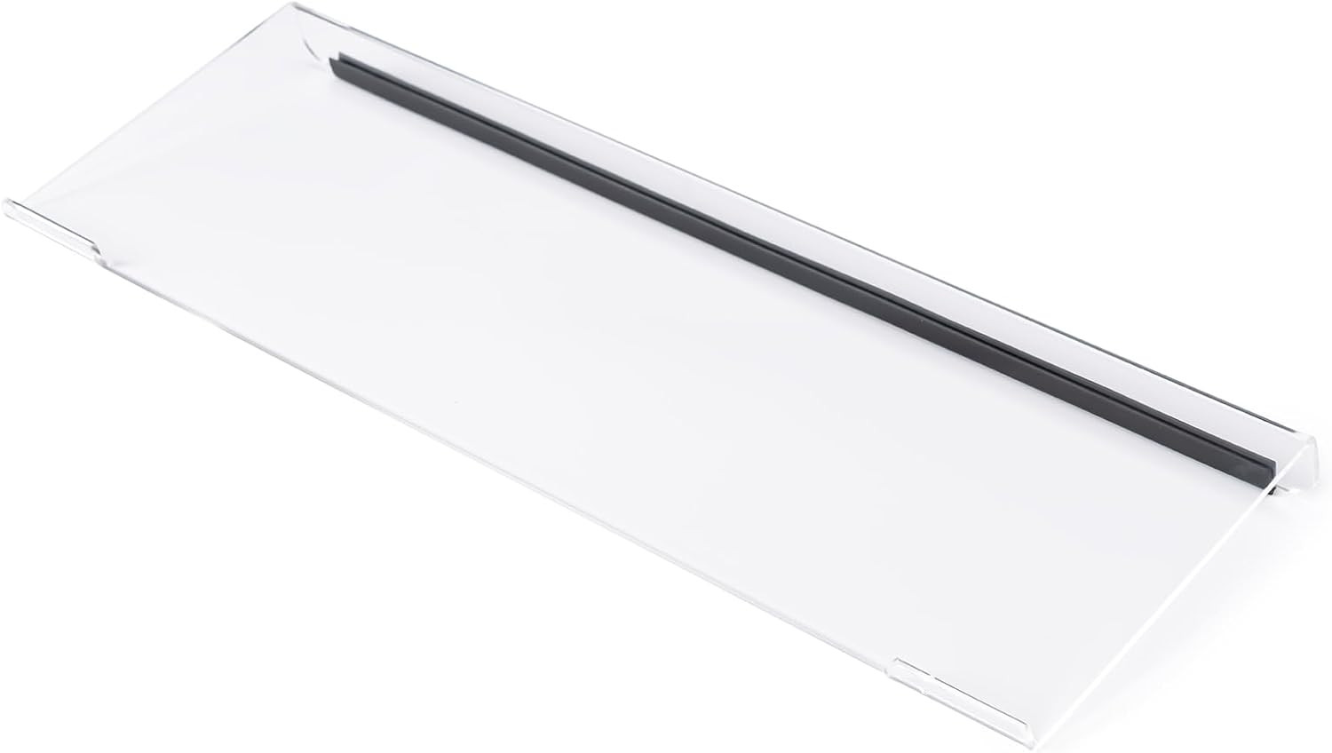 Clear Acrylic Tilted Computer Keyboard Holder for Ergonomic Typing