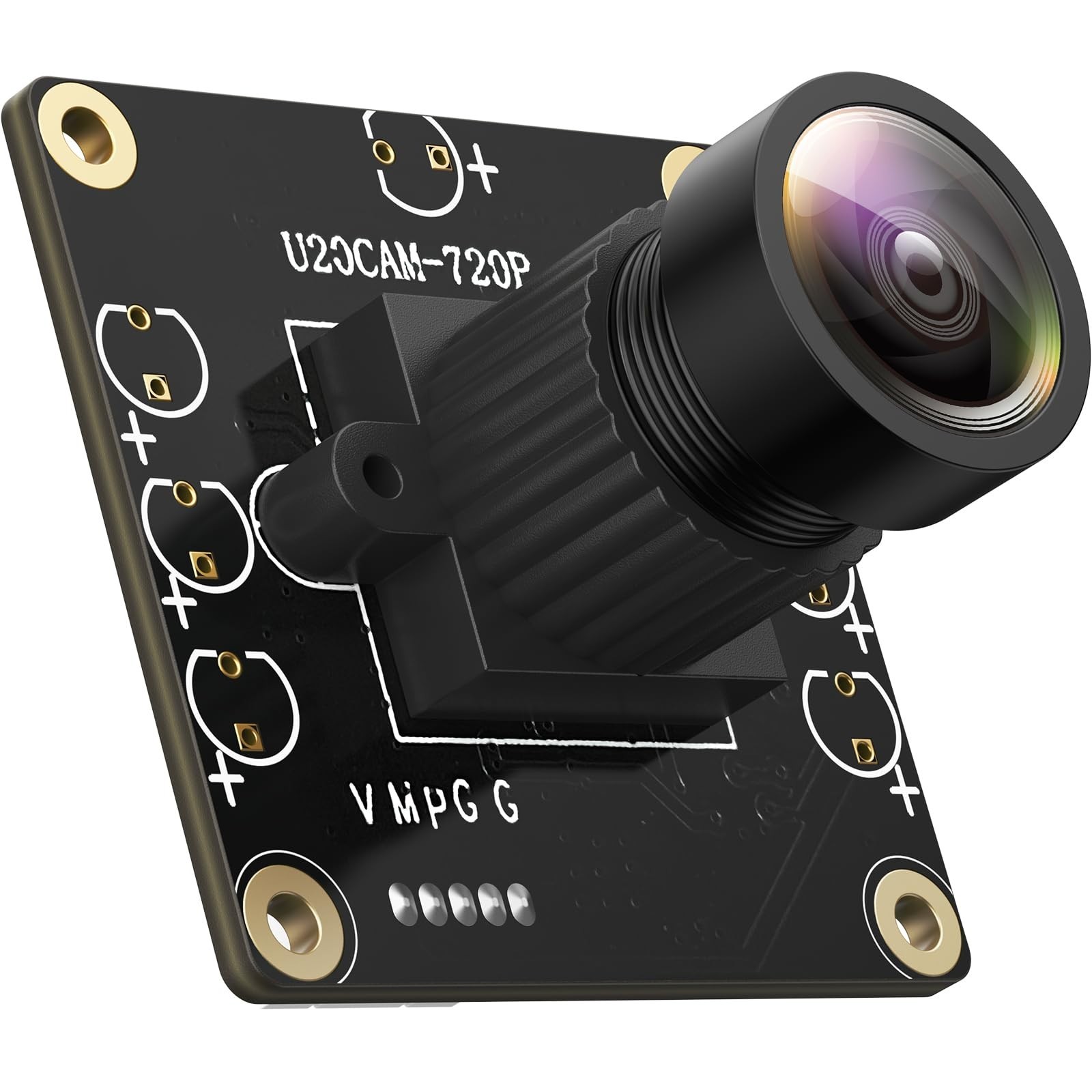 720P USB 2.0 UVC Camera 120° Wide Angle for Raspberry Pi Jetson Nano USB Cam