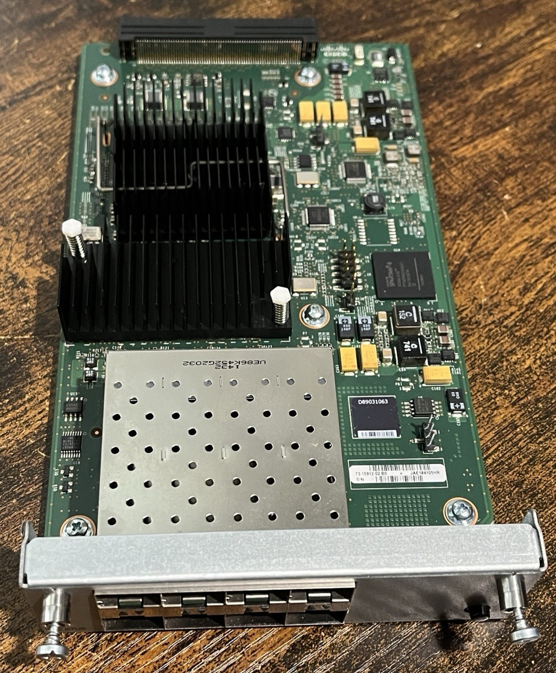 Cisco Catalyst C4KX-NM-8SFP+ 8P 10GbE SFP+ Network Module C4KX-NM-8SFP+ Tested