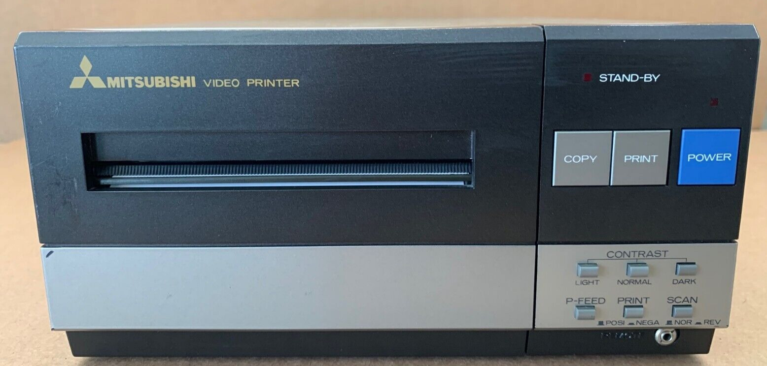 Vintage 1984 Mitsubishi P50U laboratory photo and video thermal printer -*PARTS*