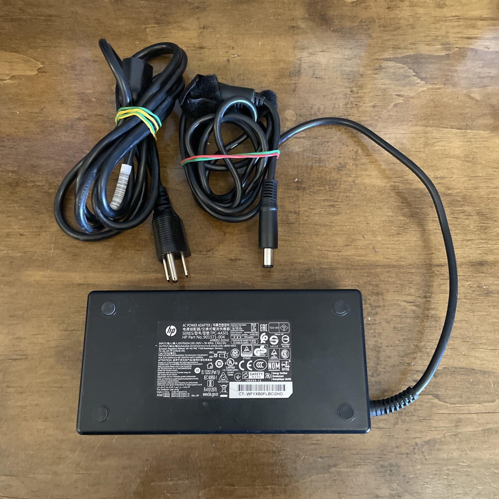 Genuine HP 901571-004 TPC-AA501 180W AC Power Adapter Charger 19.5V 9.23A | OEM