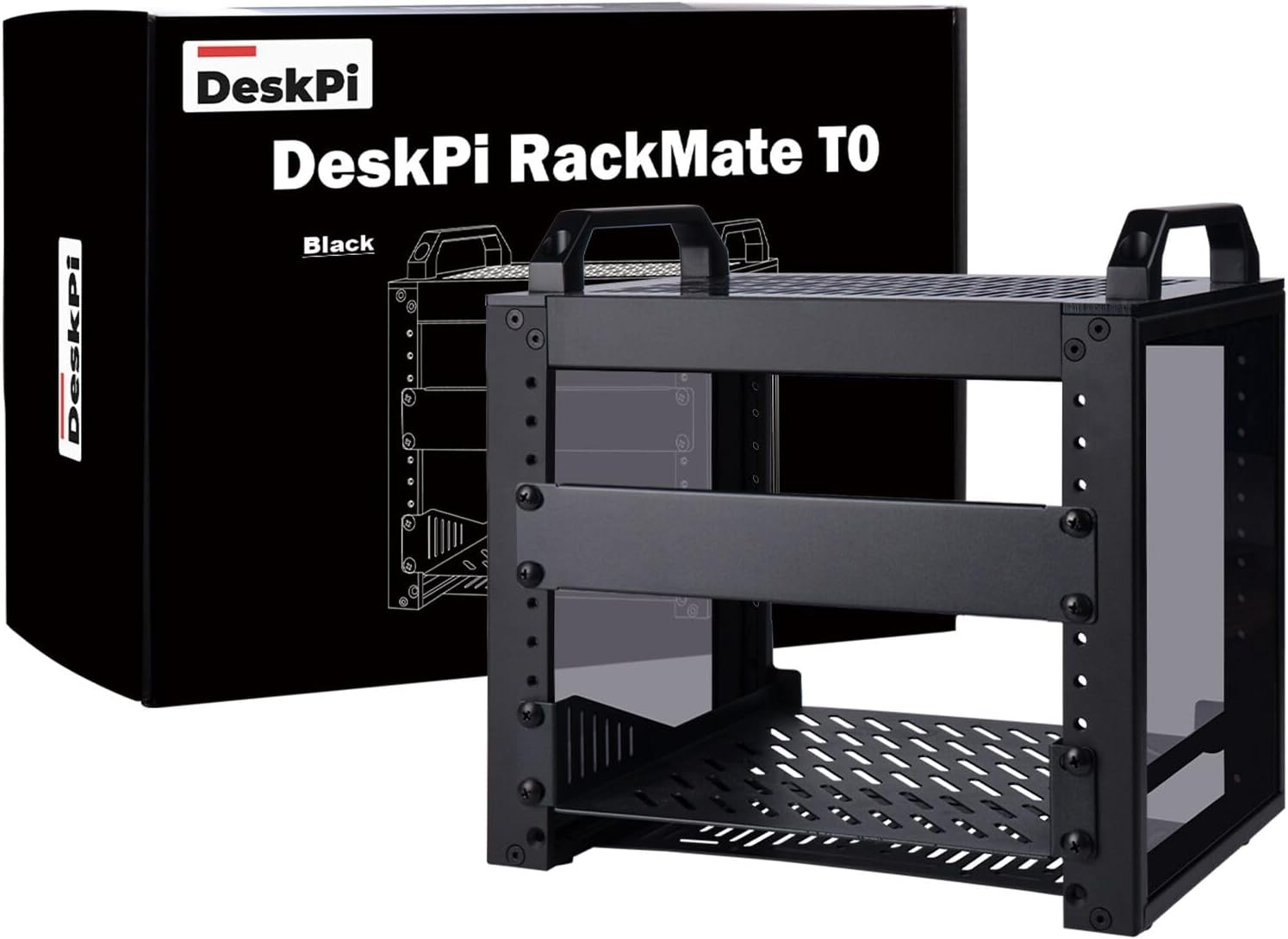 GeeekPi 4U Server Rack 10 Inch Mini Network Rack 7.87 Depth
