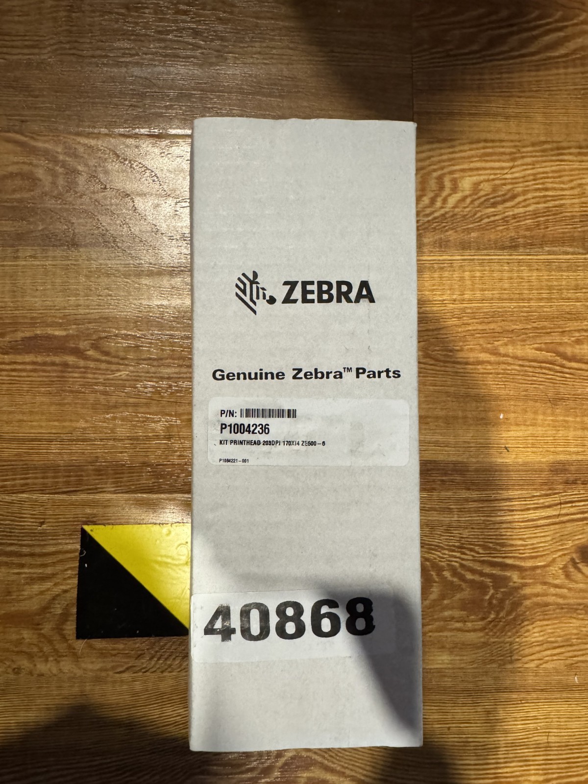 ZEBRA **ORIGINAL P23745-25 ZE500-6 PRINTHEAD 203DPI NEW