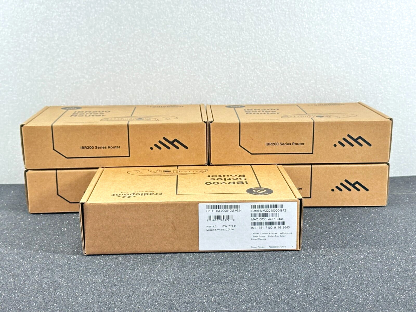 LOT OF 5 NEW OPEN BOX CRADLEPOINT IBR200 S3A4778A IBR200-10M-VZ  🚚