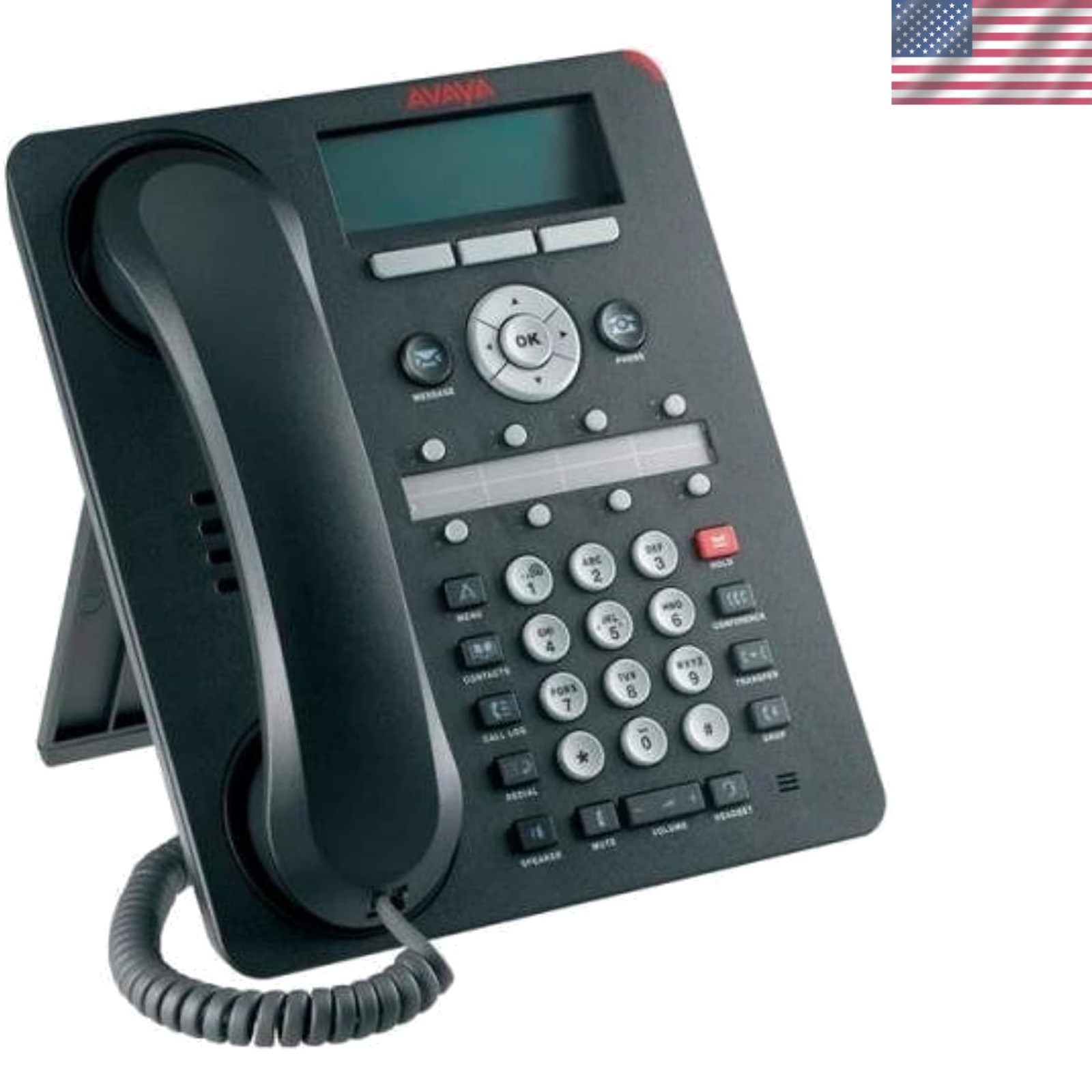 1608-I Charcoal Eight-Line  Phone: Modern Digital Communication Solution
