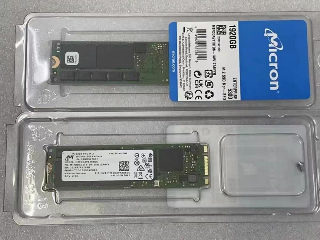 compatible Micron 5300 PRO 1.92TB M.2 SSD SATA 6Gb/s MTFDDAV1T9TD8-1AW16ABYYR