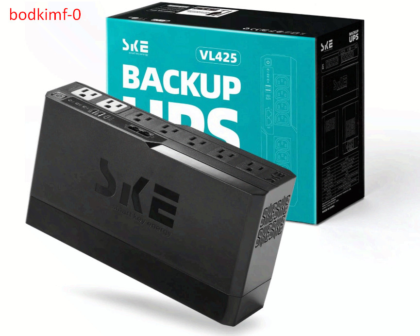 425VA/240W UPS Battery Backu Surge Protector for Computer UPS Battery Backup