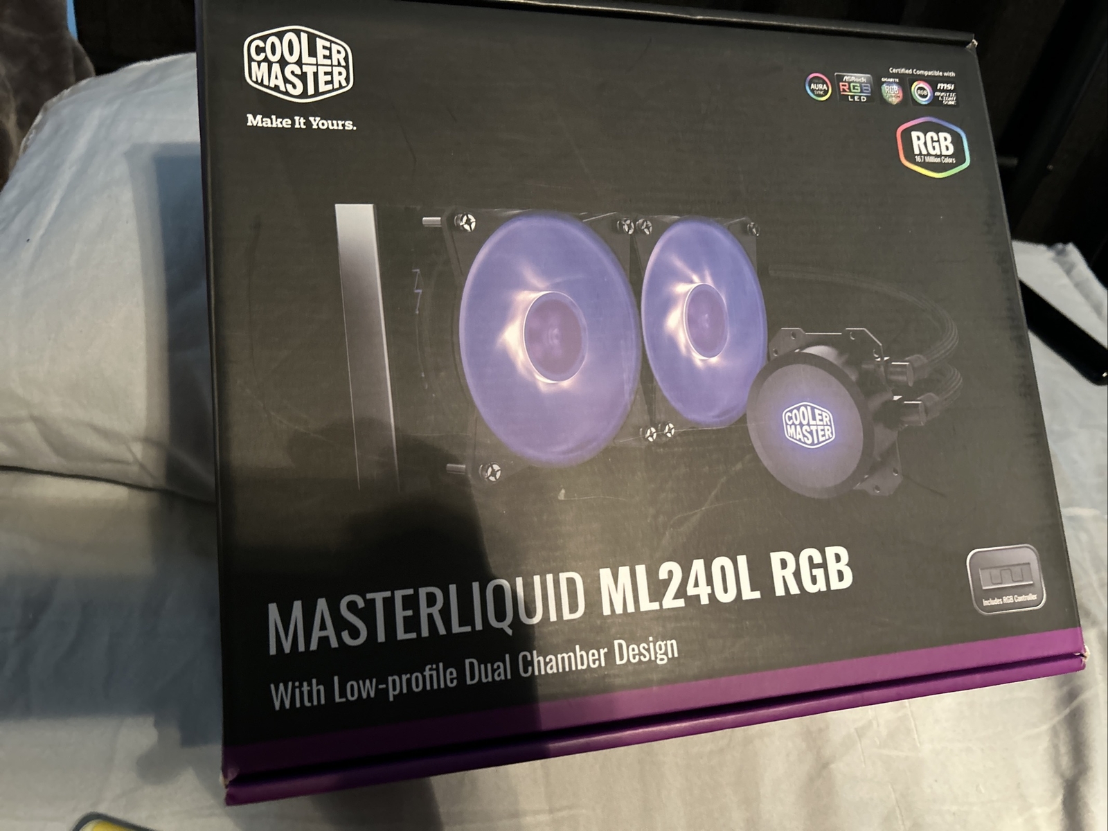 Cooler Master MasterLiquid MLW-D24M-A20PC-R1 RGB 120 mm 2000 RPM Cooler