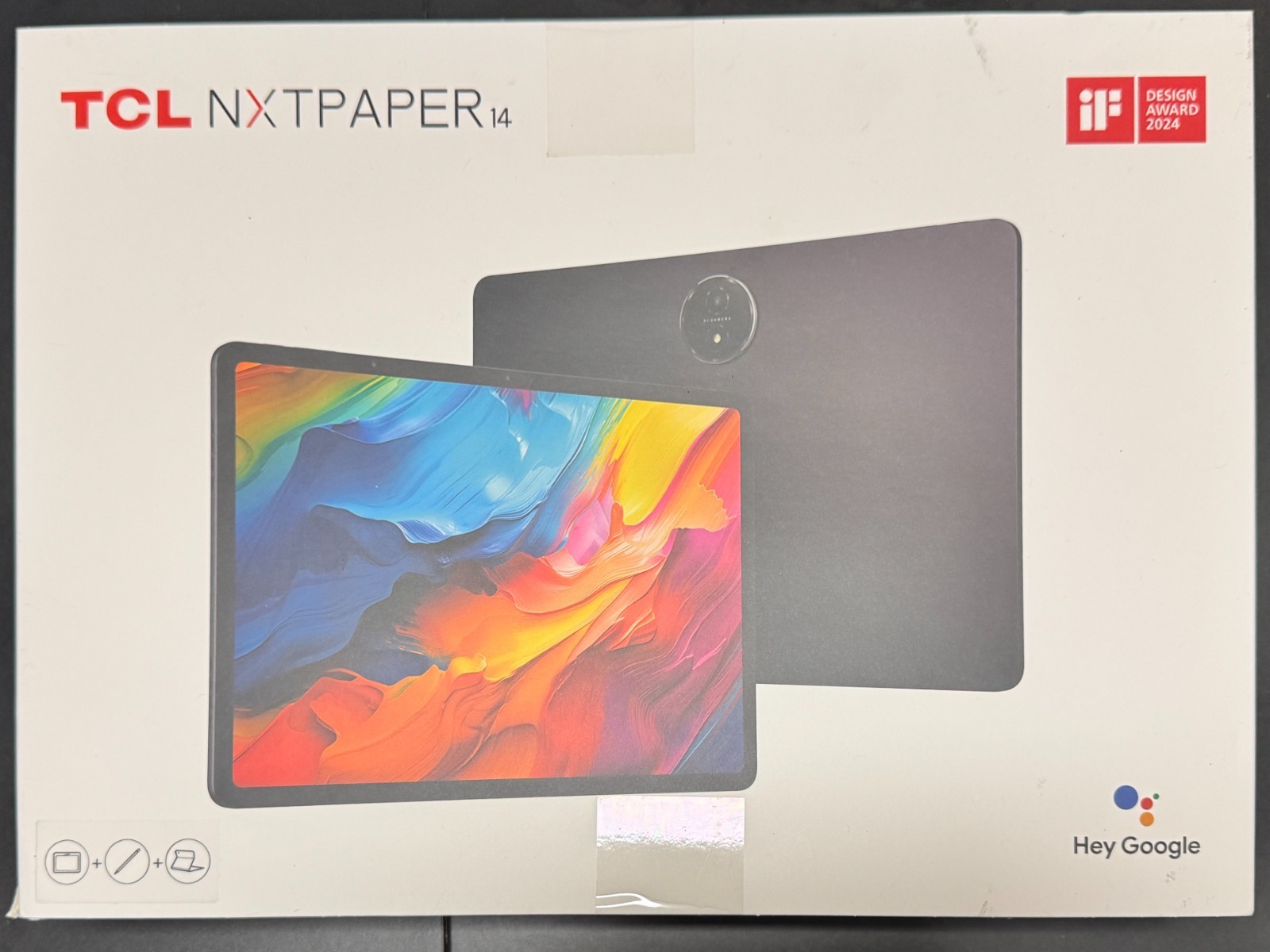 New & Sealed TCL NXTPAPER 14 9491G 256GB Tablet WI-FI Stylus & Flip Case Bundle