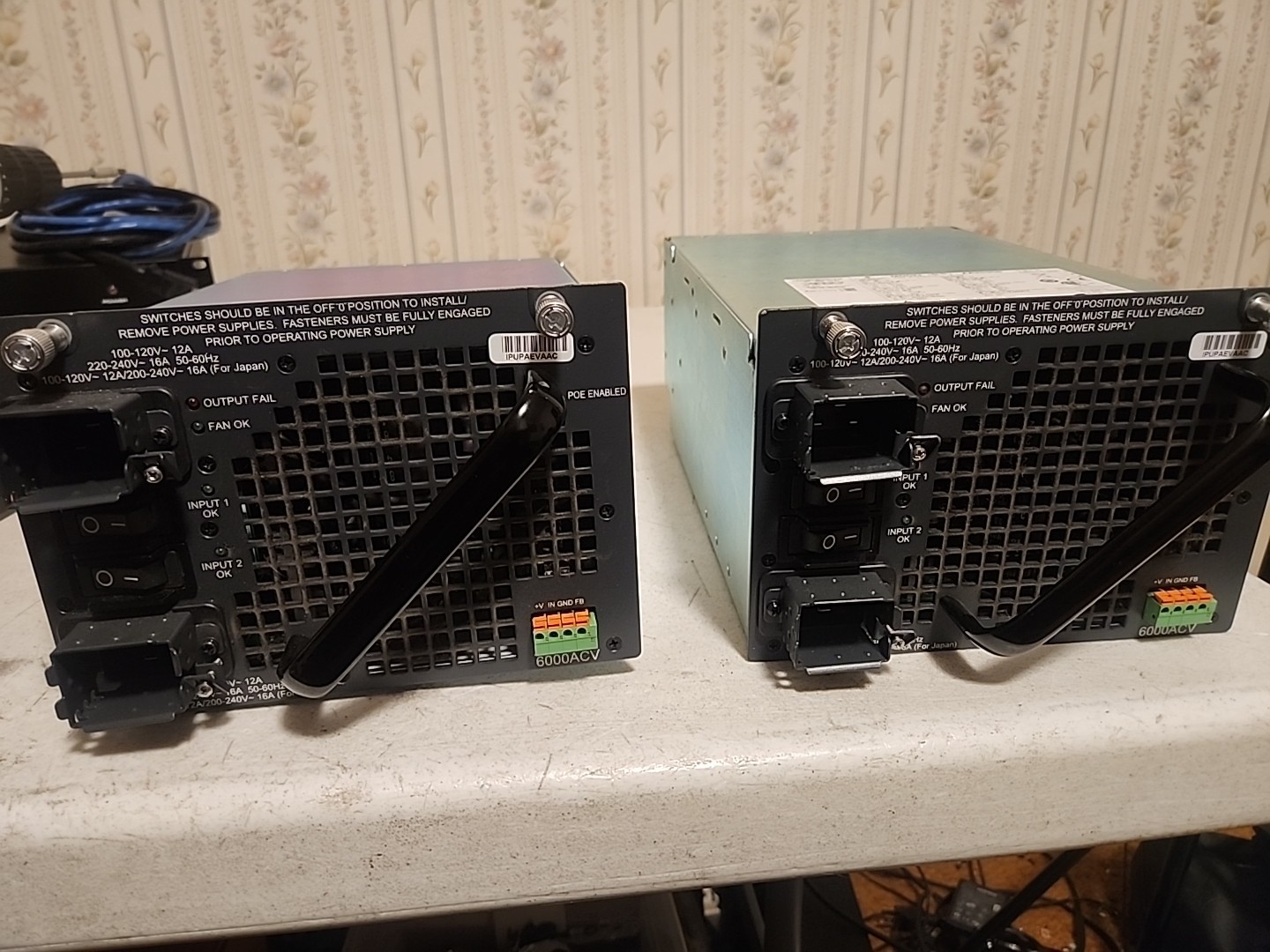 Pair Emerson AA25350 AC-DC 48V Power Supply Rectifiers Telecom Network Lot Of 2