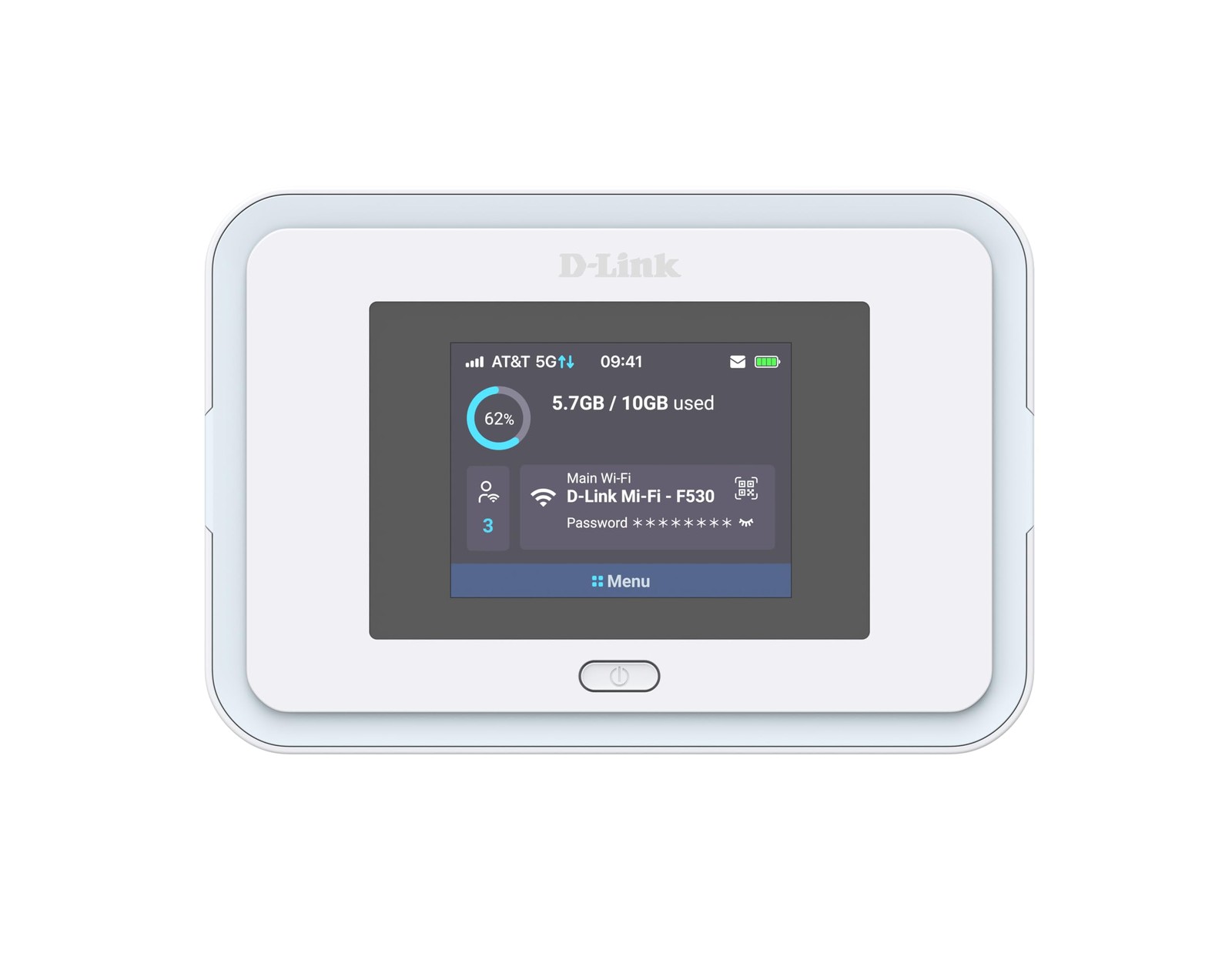 D-Link F530 5G NR AX3000 Wi-Fi 6 Mobile Hotspot, Portable 5G Router, Up to 7.01