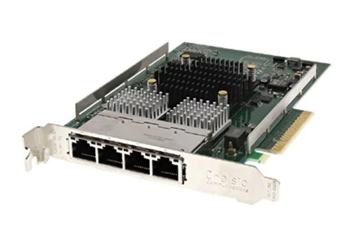 Network card Dell Chelsio T540-BT T5 4x10GbE BASE-T PCIe 3.0x8 adapter 5MHDP